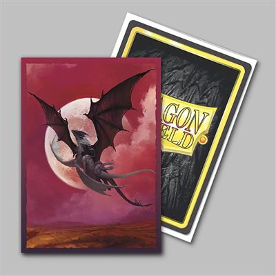 Dragon Shield Brushed Art Sleeves - Valentines 2024 (100 Sleeves)