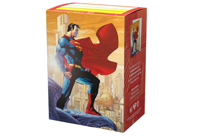 Dragon Shield Standard Size License Sleeves - Superman 2 (100 Sleeves)