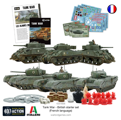 Bolt Action - Tank War: British Starter Set - FR