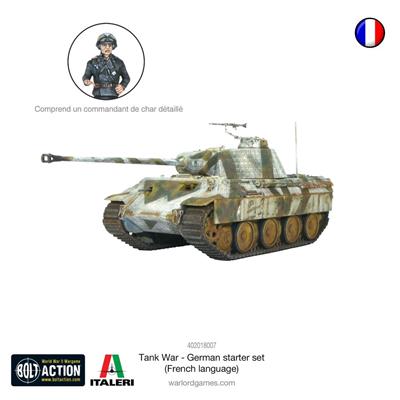 Bolt Action - Tank War: German Starter Set - FR