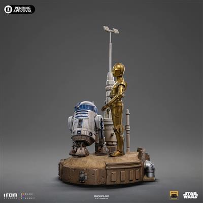 Star Wars C3PO and R2D2 Deluxe Art Scale 1/10