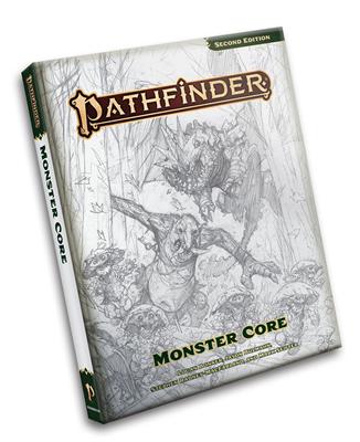 Pathfinder RPG: Pathfinder Monster Core Sketch Cover Edition (P2) - EN