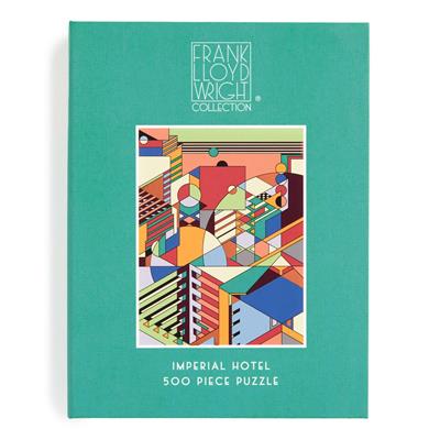 Frank Lloyd Wright Imperial Hotel 500 Piece Book Puzzle - EN