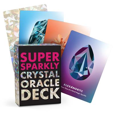 Knock Knock Super-Sparkly Crystal Oracle Deck - EN