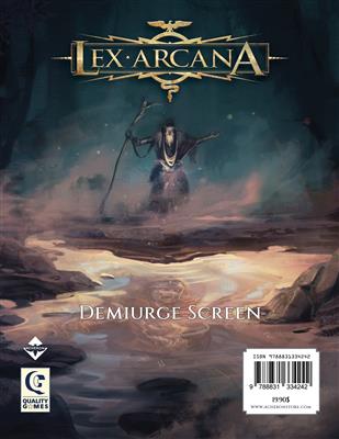 Acheron Games - Lex Arcana - Demiurge Screen - EN