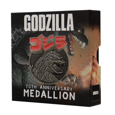 Godzilla 70th Anniversary Limited Edition Medallion