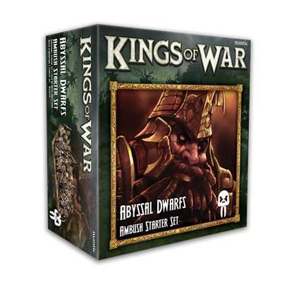 Kings of War - Abyssal Dwarfs Ambush Starter Set - EN