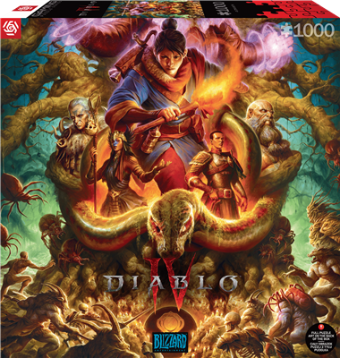 Gaming Puzzle Diablo IV Horadrim Puzzles 1000