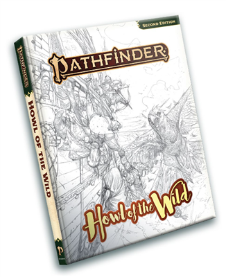 Pathfinder RPG: Howl of the Wild Sketch Cover Edition (P2) - EN