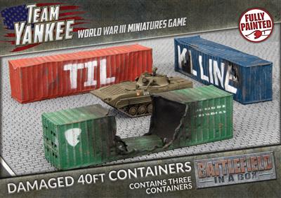Modern: 40ft Shipping Containers - Damaged (x3)