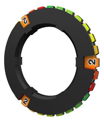 UP - Multi-Ring - Rotating Condition and Health Tracker Rings