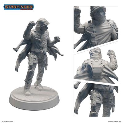 Starfinder Miniatures: Human Thief - EN