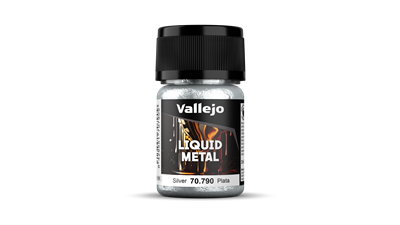 Vallejo - Liquid Gold / Alcohol-based metallics - Silver 35 ml