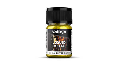Vallejo - Liquid Gold / Alcohol-based metallics - Old Gold 35 ml