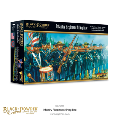 Black Powder - American Civil War: Infantry Regiment Firing Line - EN