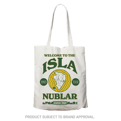 Jurassic Park Isla Nublar Tote Bag