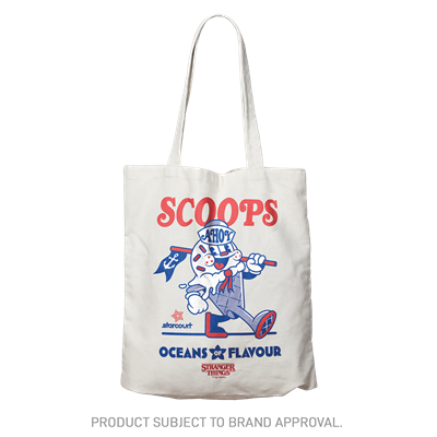 Stanger Things Scoops Ahoy Tote Bag