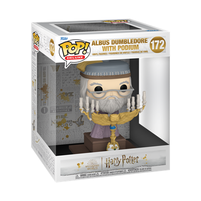 Funko POP! Deluxe: HP POA - Dumbledore w/Podium