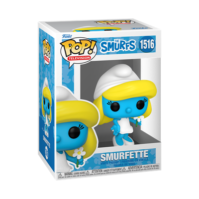 Funko POP! TV: Smurfs - Smurfette w/CH (5+1)