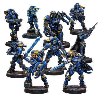 Infinity: O-12 Torchlight Brigade Action Pack - EN