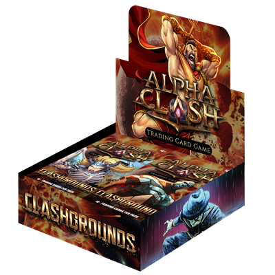 Alpha Clash - Clashgrounds Booster Display (24 packs) - EN