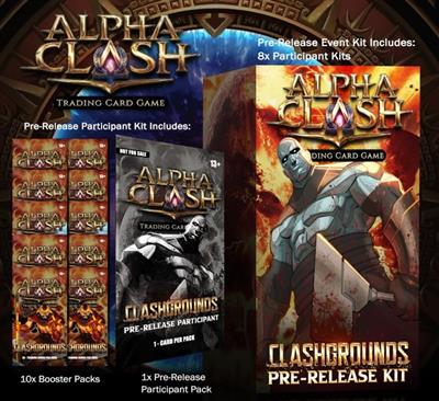 Alpha Clash - Clashgrounds Pre-Release Event Kit - EN