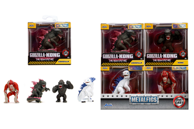 Godzilla Figures 2.5", Welle 1 Display (12)