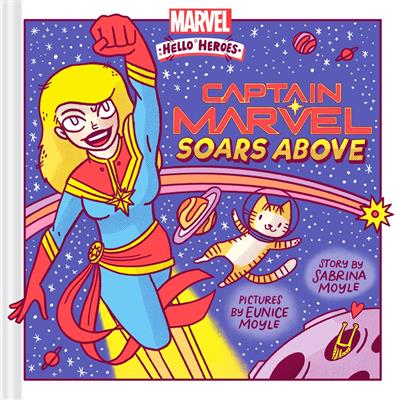 Captain Marvel Soars Above (A Marvel Hello Heroes Book) - EN