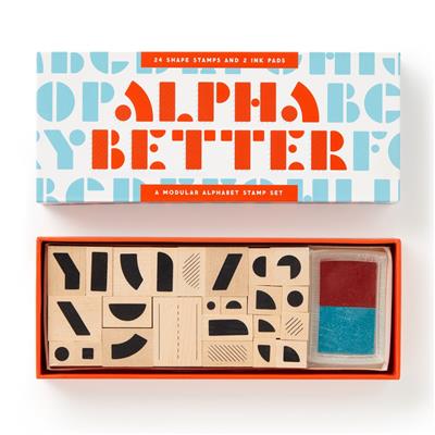 Alpha Better Stamp Set - EN