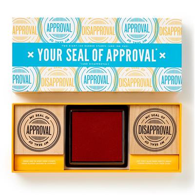 Your Seal Of Approval Stamp Set - EN