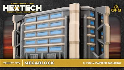 HexTech - Battlefield in a Box Terrain: Trinity City - Megablock (x1)