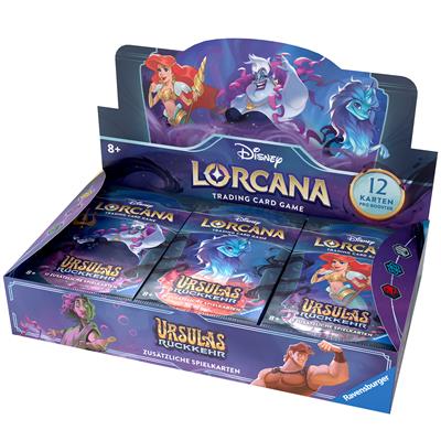 Disney Lorcana: Ursulas Rückkehr - Booster Display (24 Packs) - DE
