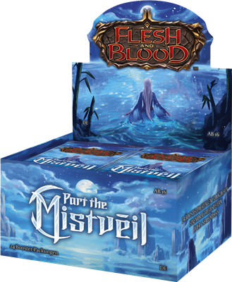 Flesh & Blood TCG - Part the Mistveil Booster Display (24 Packs) - DE