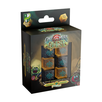 One More Quest - Deluxe Eyecon Dice Set 