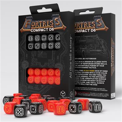 Fortress Compact D6: Black&Red