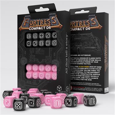 Fortress Compact D6: Black&Pink