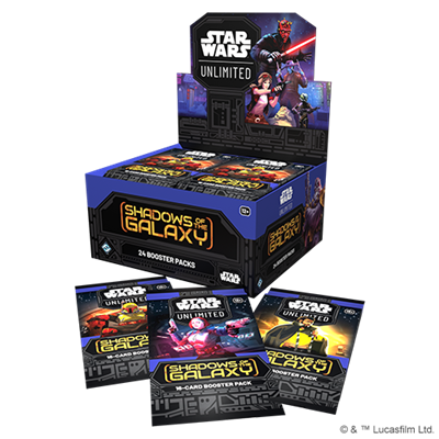 FFG - Star Wars: Unlimited - Shadows of the Galaxy: Booster Display (24 Booster) - DE