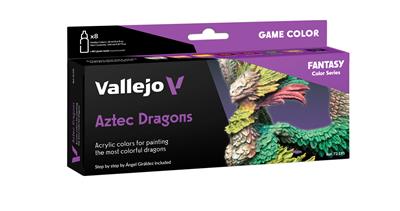 Vallejo - Game Color Aztec Dragons 8 colors set 18 ml