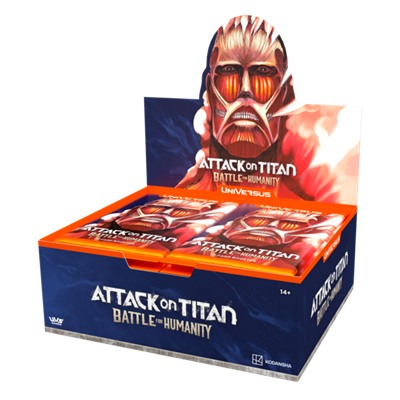 Universus CCG: Attack on Titan "Battle for Humanity" Booster Display (24 packs) - EN