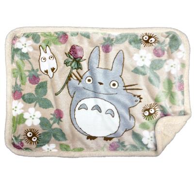 Fluffy plaid Totoro Raspberry 70x100 cm - My Neighbor Totoro