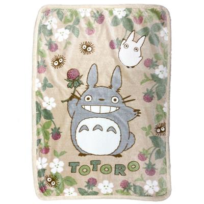 Fluffy blanket Totoro Raspberry 100x140 cm - My Neighbor Totoro