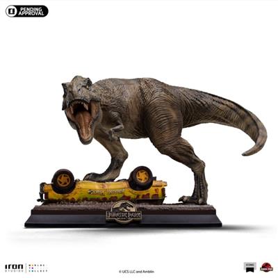 MiniCo Icons Jurassic Park T-Rex Attack