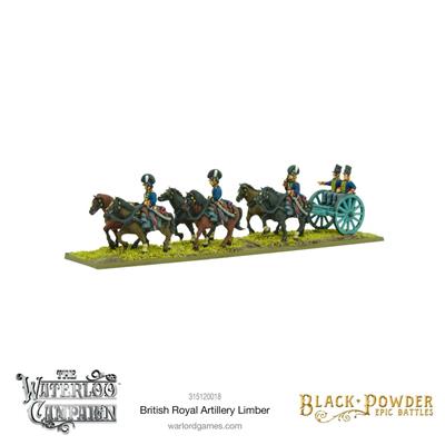 Black Powder - Epic Battles Waterloo - British Royal Artillery Limber