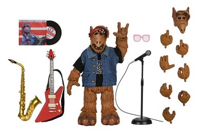 Alf – 7” Scale Action Figure – Ultimate Born to Rock Alf