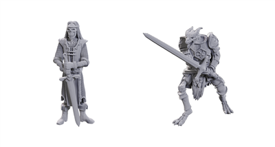 D&D Nolzur's Marvelous Miniatures: Limited Edition 50th Anniversary — Skeleton Knights - EN