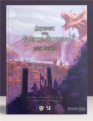 Legends of Avallen - Against the Faerie Queene Art Book - EN