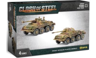 Clash of Steel - Puma Scout Troop (x4 Plastic) - EN