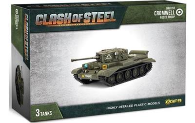 Clash of Steel - Cromwell Recce Troop (x3 Plastic) - EN