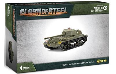 Clash of Steel - Archer Anti-Tank Troop (x4 Plastic) - EN