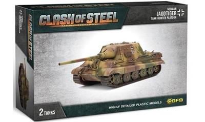 Clash of Steel - Jagdtiger Tank-hunter Platoon (x2 Plastic) - EN